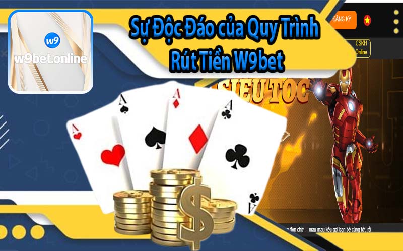 Sự Độc Đáo của Quy Trình Rút Tiền W9bet